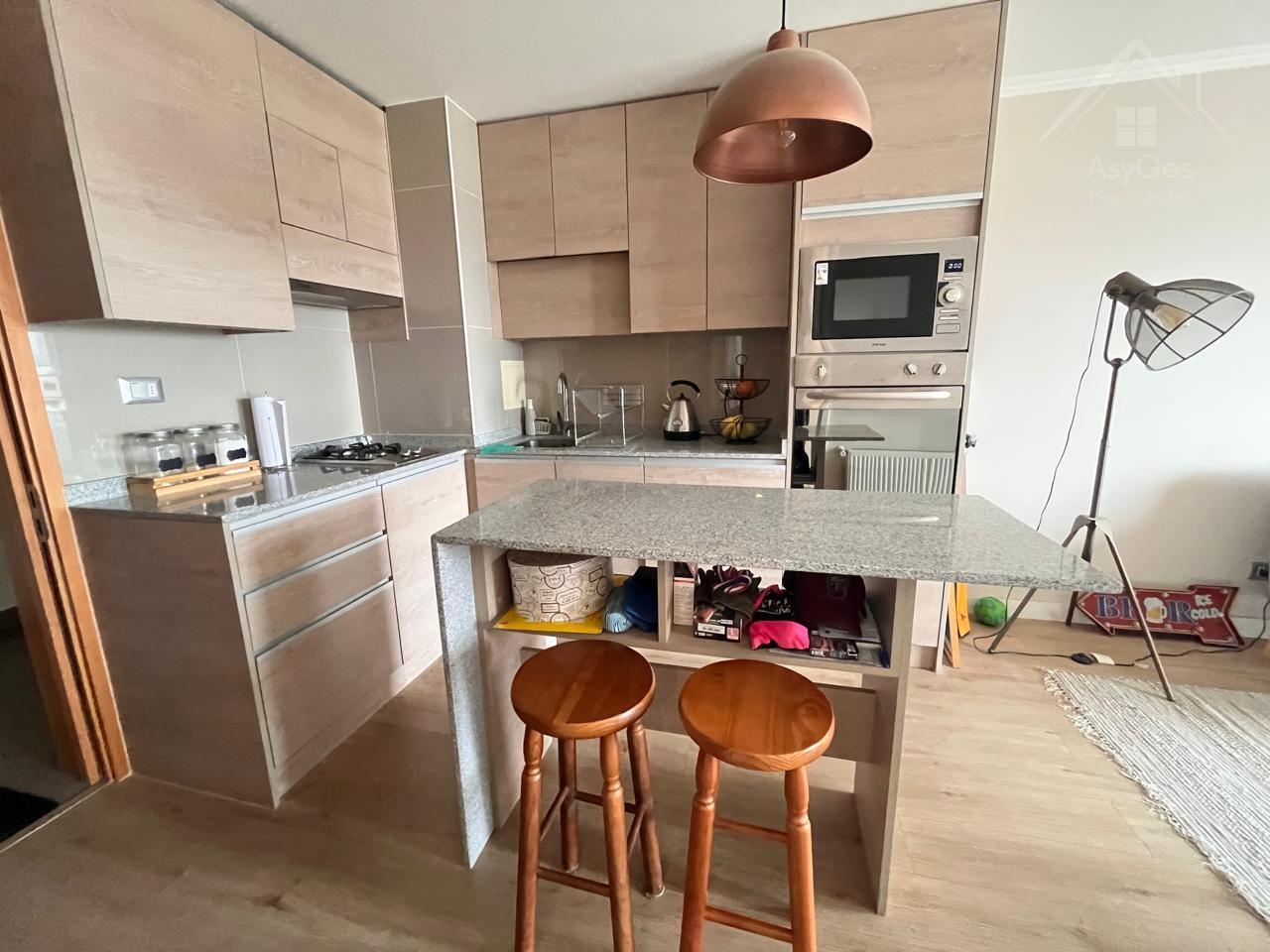 Departamento en venta de 1 dorm. en Centro de Talca